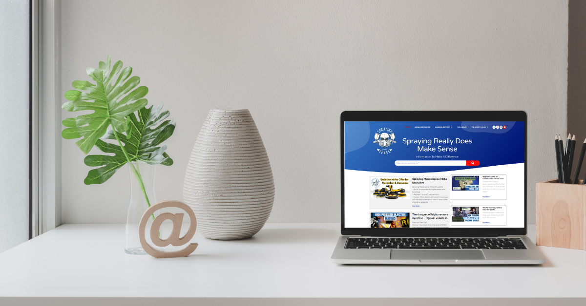 Spraying Makes Sense website